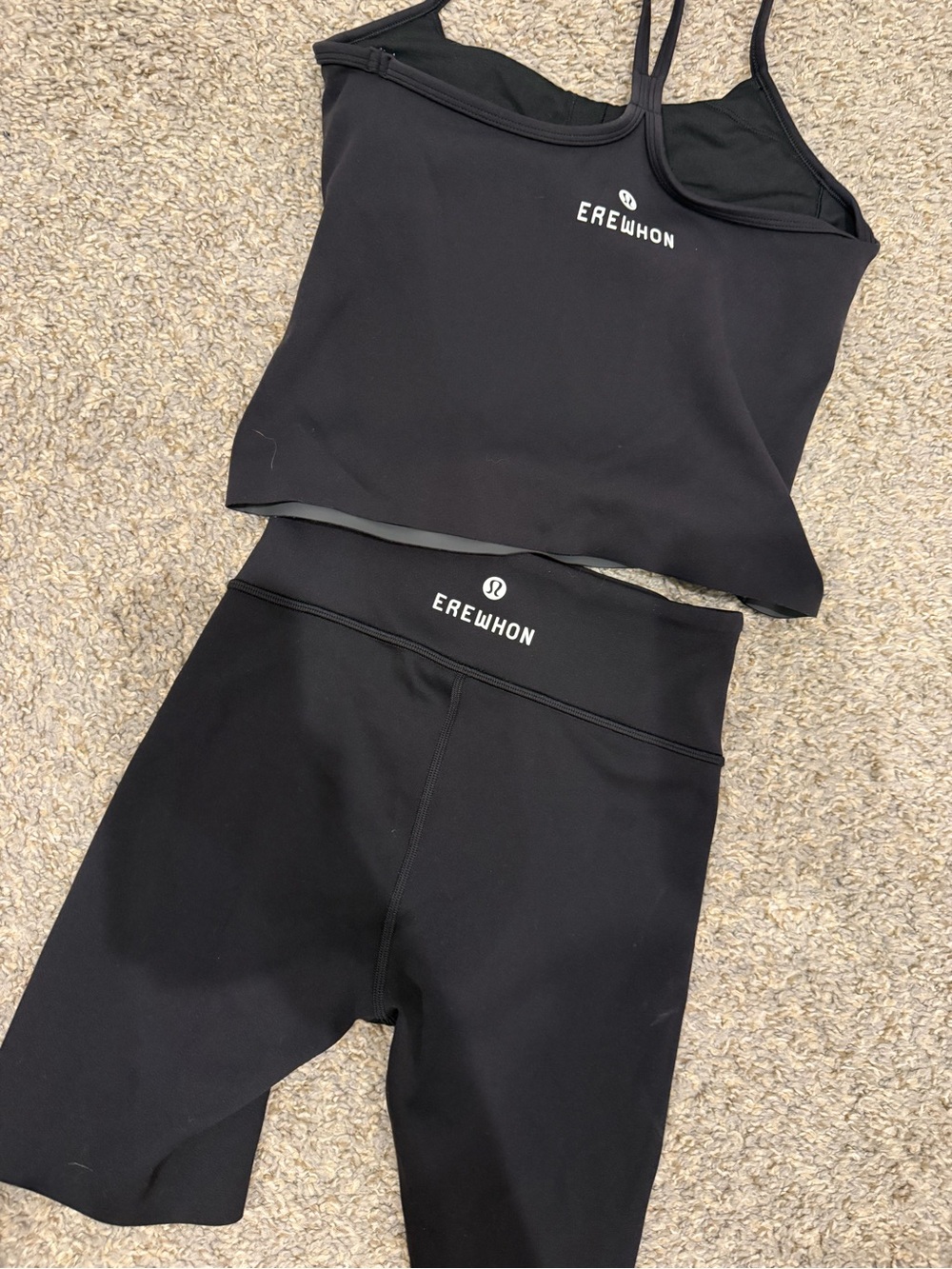 Lululemon x Erewhon workout set